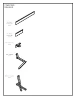 Preview for 2 page of Tommy Docks 4’ Cedar Bench Assembly Instructions Manual