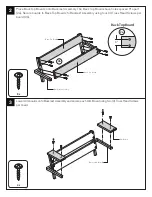 Preview for 4 page of Tommy Docks 4’ Cedar Bench Assembly Instructions Manual