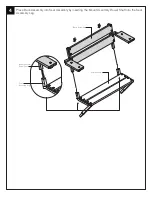 Preview for 5 page of Tommy Docks 4’ Cedar Bench Assembly Instructions Manual