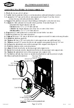 Preview for 12 page of Tommy Gate CANTILEVER Series Owner'S/Operator'S Manual