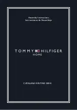 Tommy Hilfiger CATALANA Assembly Instructions Manual preview