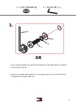 Предварительный просмотр 7 страницы Tommy Hilfiger CATALANA Assembly Instructions Manual