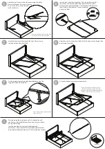 Preview for 2 page of Tommy Swiss Winged Gas Lift Storage Bed Frame Installation Manual