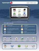 TomTom GO 740 LIVE Brochure & Specs preview