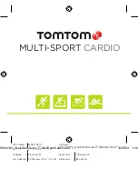 TomTom MULTI-SPORT CARDIO Manual preview
