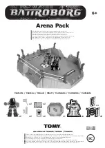 Tomy BATTROBORG Arena Pack Manual preview