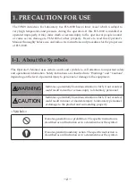 Preview for 3 page of Tomy FLS-1000 Operator'S Manual