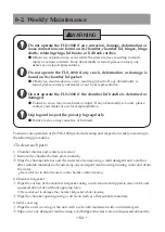 Preview for 54 page of Tomy FLS-1000 Operator'S Manual