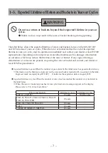 Preview for 8 page of Tomy MX-107 Operator'S Manual