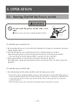 Preview for 20 page of Tomy MX-107 Operator'S Manual