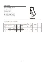 Preview for 75 page of Tomy MX-107 Operator'S Manual