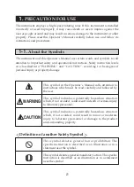 Preview for 3 page of Tomy One Spin Operator'S Manual