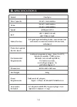 Preview for 15 page of Tomy One Spin Operator'S Manual