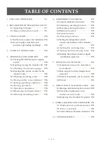 Preview for 2 page of Tomy SX-300E Operator'S Manual