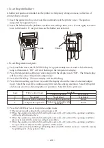 Preview for 44 page of Tomy SX-300E Operator'S Manual