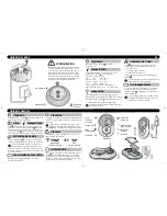 Предварительный просмотр 6 страницы Tomy TF550 Instructions Manual