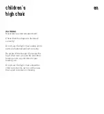 Preview for 7 page of TON Petit children's chair 114 User Manual