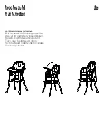 Preview for 10 page of TON Petit children's chair 114 User Manual