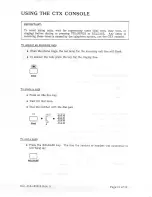 Preview for 19 page of Tone Commander Centracom CTX Installation Instructions Manual