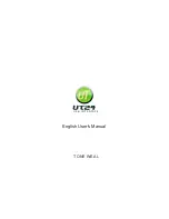 Предварительный просмотр 1 страницы TONE WEAL UT24 User Manual