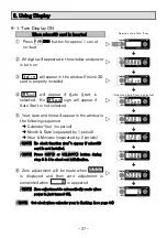 Preview for 38 page of Tone Power Digitorqon PDX-301F Instruction Manual