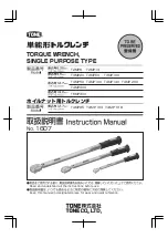 Tone T2MP13 Instruction Manual preview