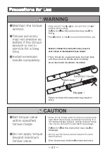 Preview for 23 page of Tone T6L420NR Unstruction Manual