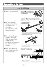 Preview for 24 page of Tone T6L420NR Unstruction Manual