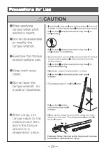 Preview for 26 page of Tone T6L420NR Unstruction Manual