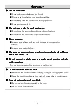 Предварительный просмотр 15 страницы Tone TNC-24EZA-1 Instruction Manual