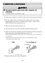 Предварительный просмотр 27 страницы Tone TNC-24EZA-1 Instruction Manual