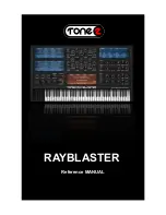 Tone2 Rayblaster Reference Manual preview