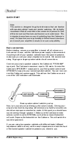 Preview for 4 page of Tonebone R800 7060 00 Owner'S Manual