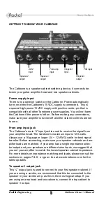 Preview for 6 page of Tonebone R800 7060 00 Owner'S Manual