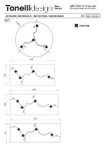 Preview for 3 page of Tonellidesign METROPOLIS 63230 Instructions