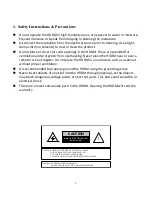 Preview for 4 page of Toner HDDM User Manual