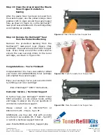 Preview for 7 page of TonerRefillKits ReChargX RX077 Instructions Manual