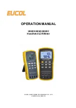 Tonghui U822 Operation Manual preview