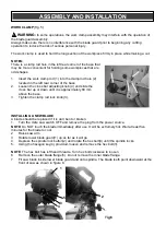 Предварительный просмотр 12 страницы TONI TMS210F Owner'S Instruction Manual