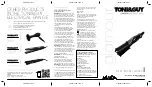 TONI&GUY Glamour Deep Barrel Waver Use & Care Instruction Manual preview