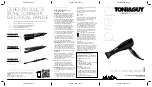 TONI&GUY Prep TGDR5363UK Use & Care Instruction Manual предпросмотр