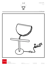 TONIN CASA Dali 9116 A Assembly Instructions preview