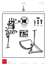 Preview for 2 page of TONIN CASA Dali 9116 A Assembly Instructions