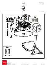 Preview for 3 page of TONIN CASA Dali 9116 A Assembly Instructions