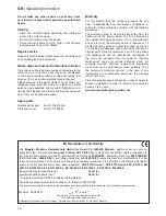 Preview for 16 page of Tonino Lamborghini ART 6018 LI-A Operating Instruction