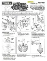 Tonka Dig n Go Construction none Instructions preview