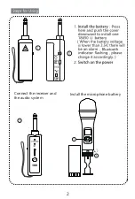 Preview for 2 page of TONOR K380T User Manual