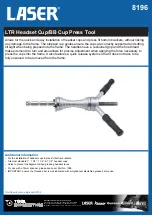 Tool Connection LASER 8196 Quick Start Manual preview