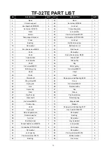 Preview for 35 page of TOOL FRANCE TF-32TE Operator'S Manual