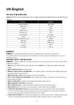 Preview for 21 page of TOOL FRANCE TFD-32TE Operator'S Manual